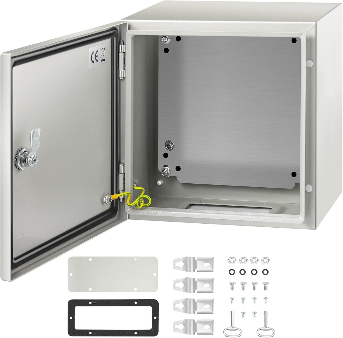 12 x 12 x 8'' NEMA 4X Steel Electrical Enclosure E759