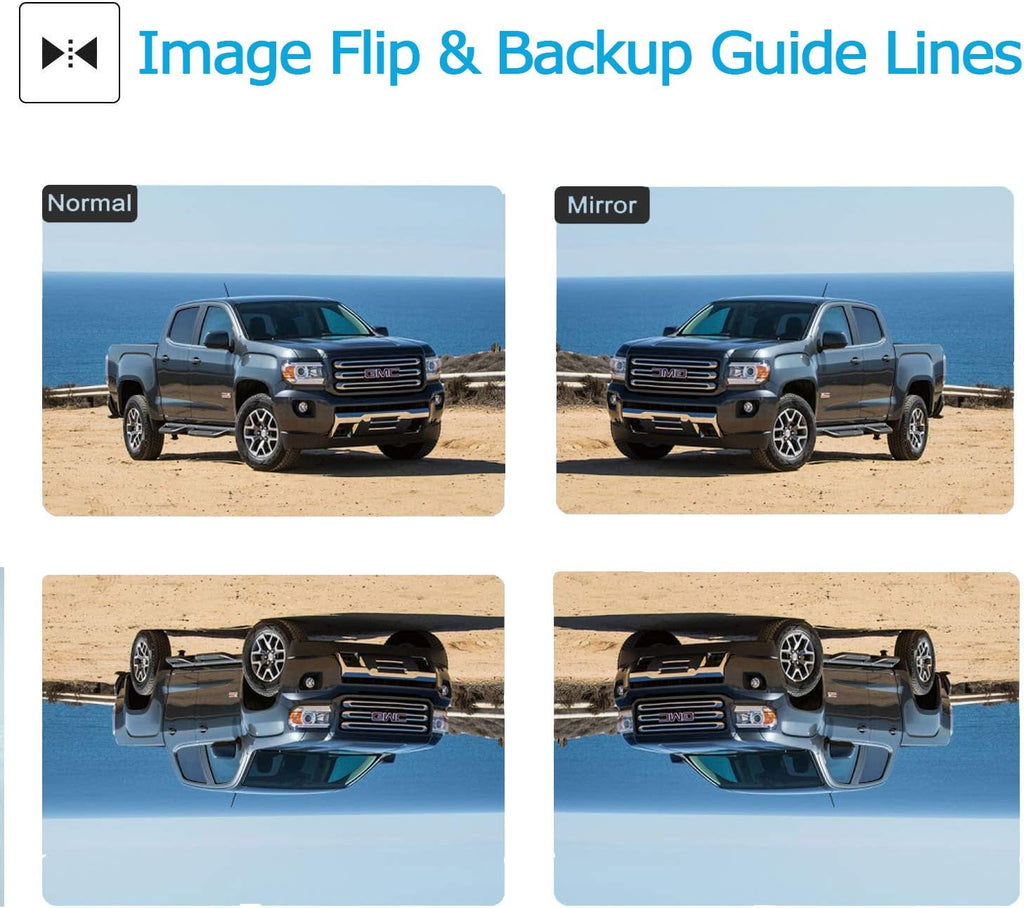 Wireless HD 1080P Backup Camera with 7 Inch Monitor Z36466