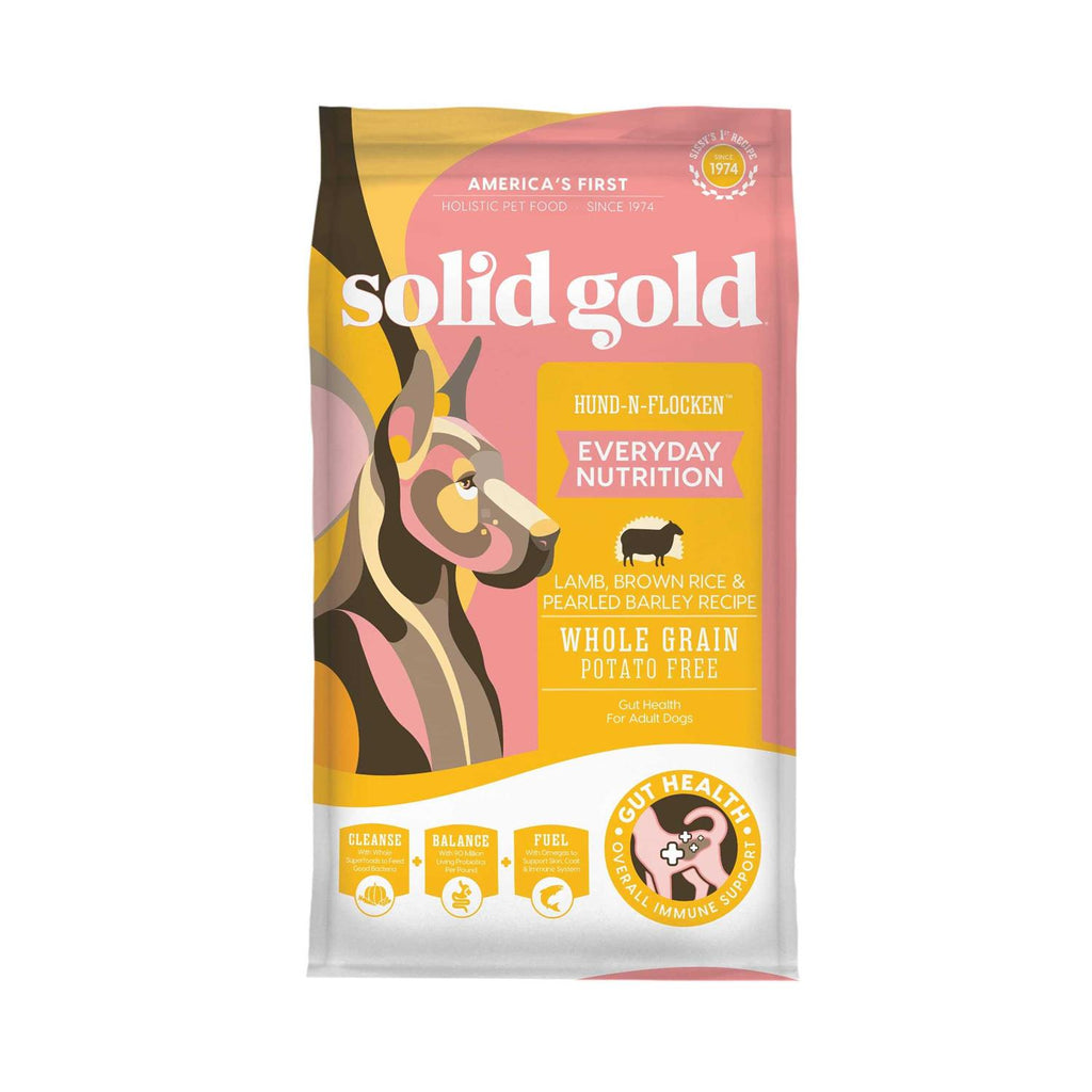 Solid Gold Hund-N-Flocken Dry Dog Food Lamb X1824
