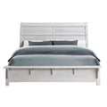 White & Oak Full Size Bed T15349