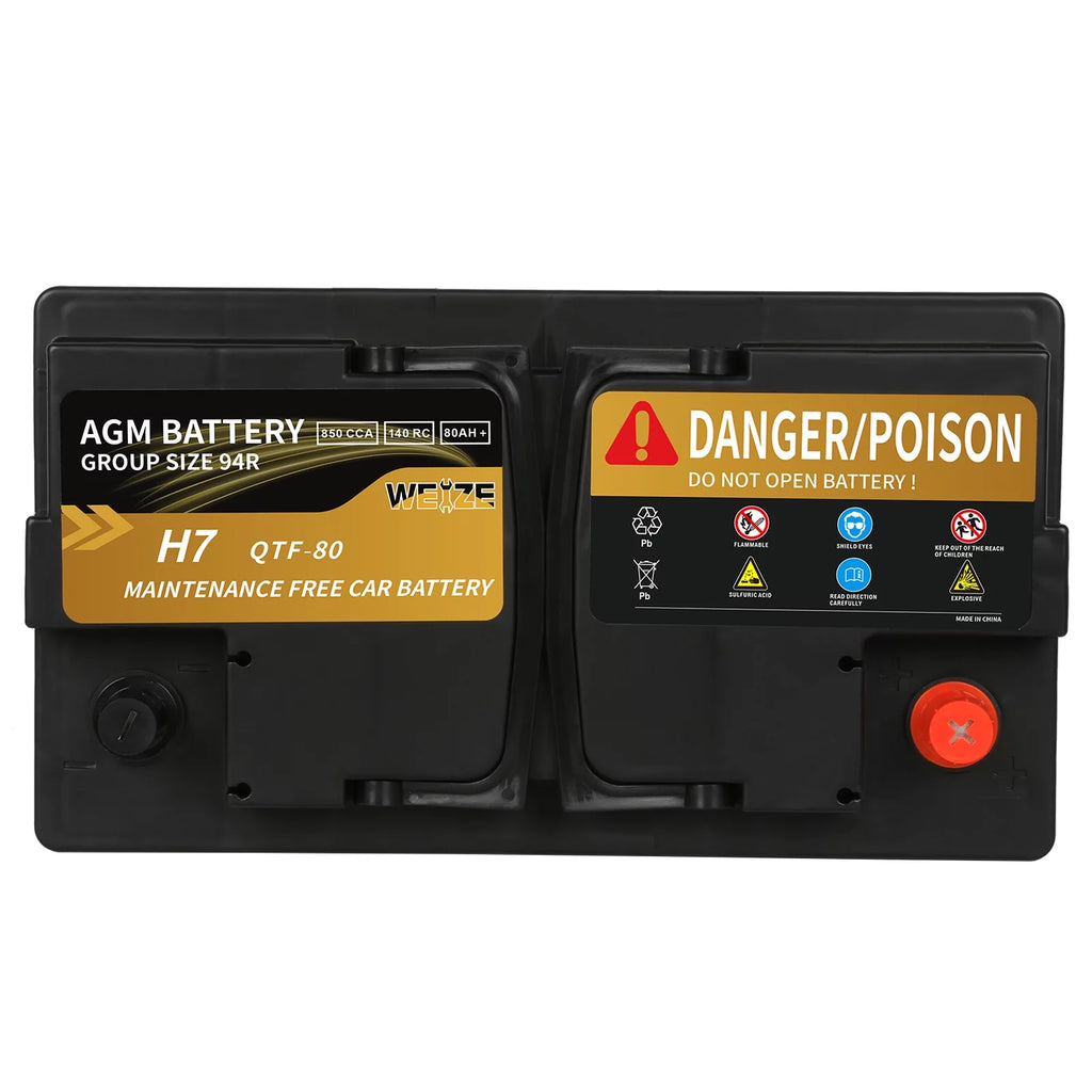 12v 70ah H6 Automotive Battery P97711