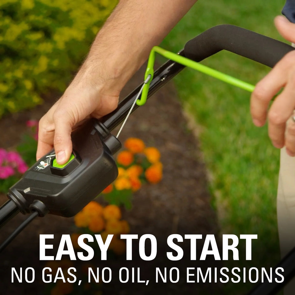 80V 21 Battery Powered Push Walk-Behind Mower S14442