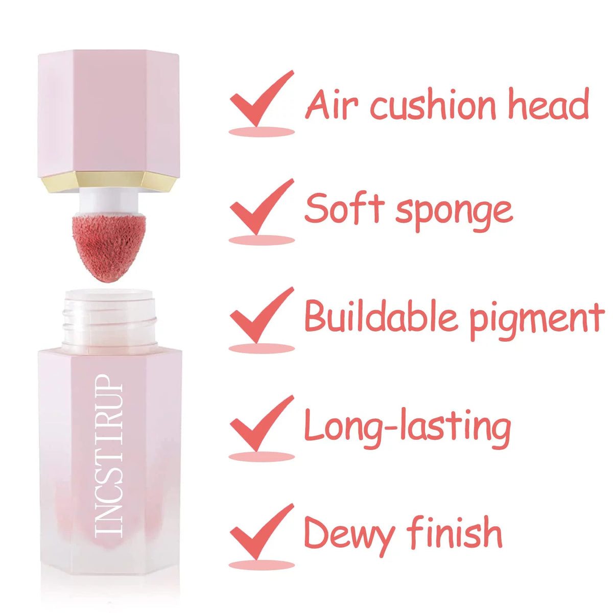 Cream Liquid Blush with Cushion Applicator U97482