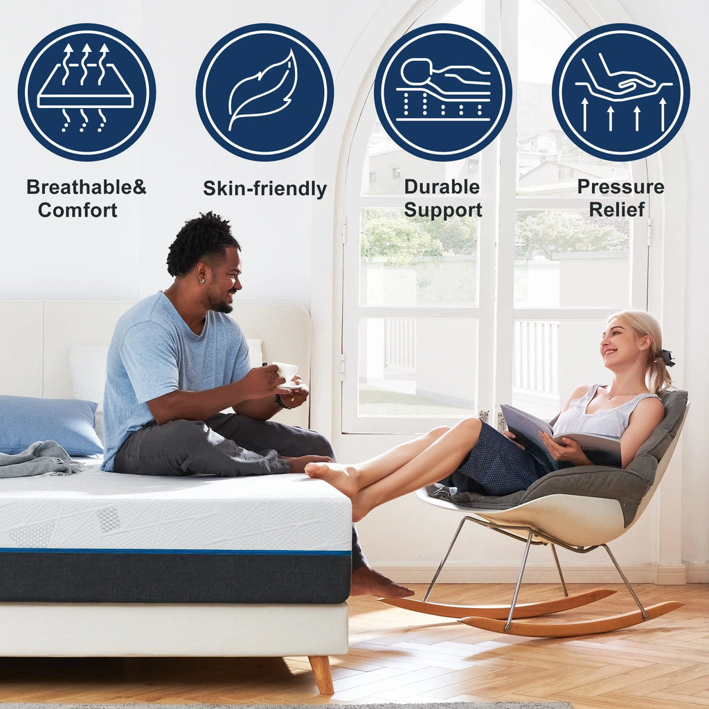 Queen Size Memory Foam Mattress K881184