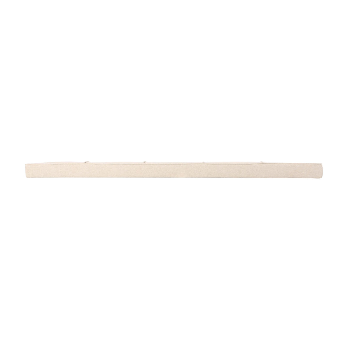 Beige Black Queen Full Upholstered Headboard O43518