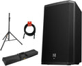 15 2-Way 1000W Bluetooth Powered Loudspeaker with Speaker Stand V59842