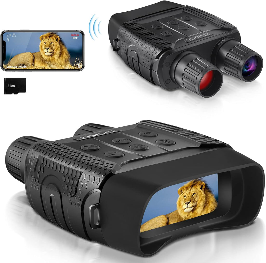 1080P Night Vision Binoculars with 2.5'' LCD Screen Q1623