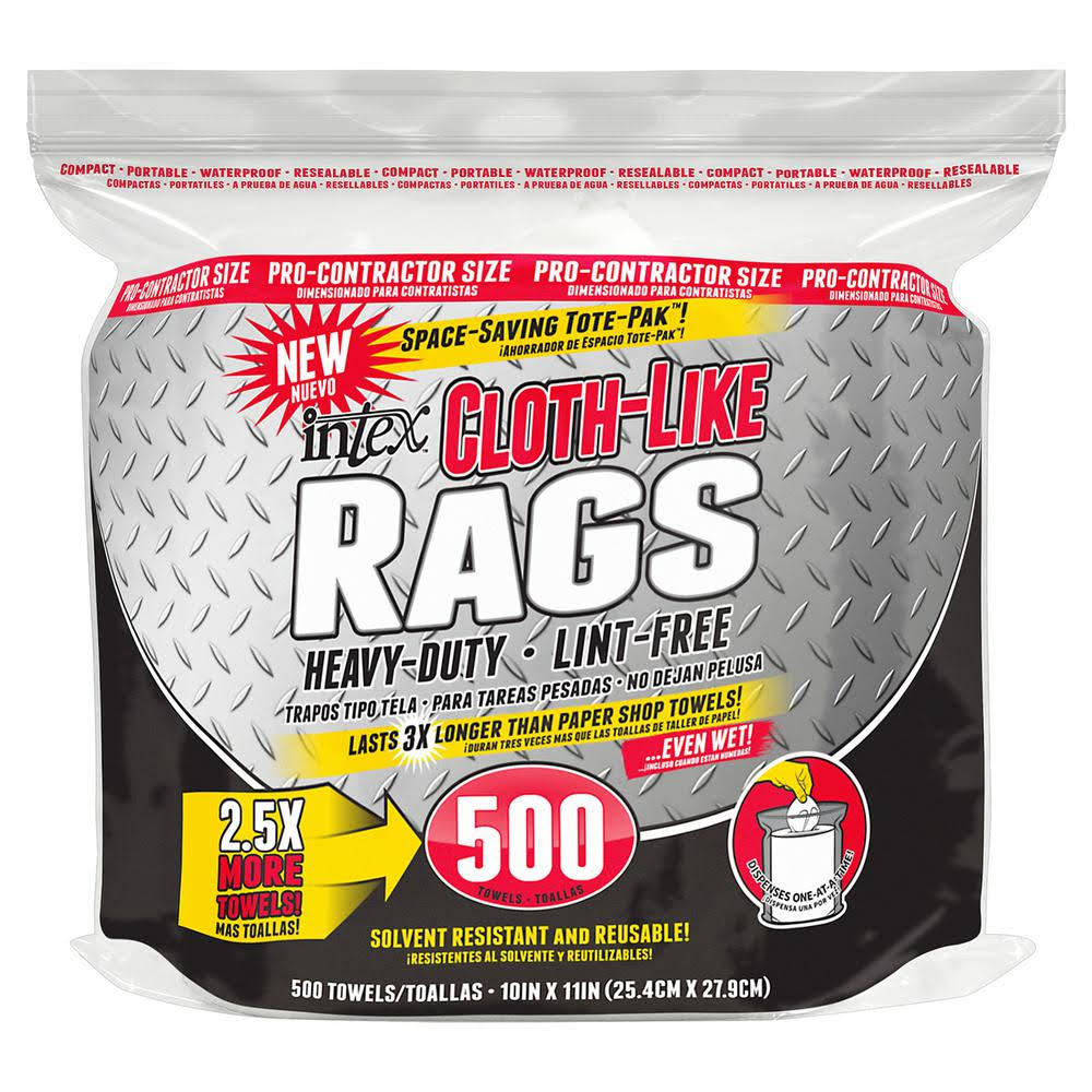 Cloth-Like Rags 500 Count D2521