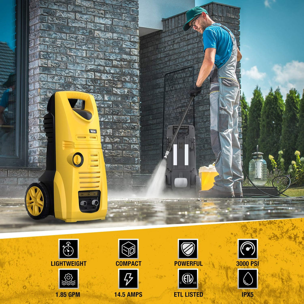 2800 PSI Electric Pressure Washer with Interchangeable Nozzles I389336