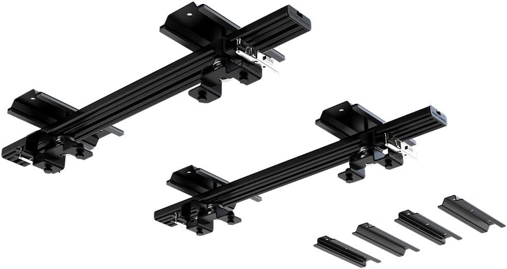 Black Roof Rack Cargo Box Bracket W32608