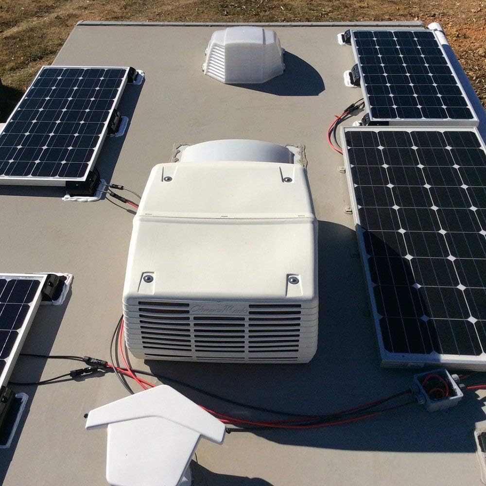 400 Watt 12 Volt Monocrystalline Solar Panel Kit with 30A Charge Controller W29701