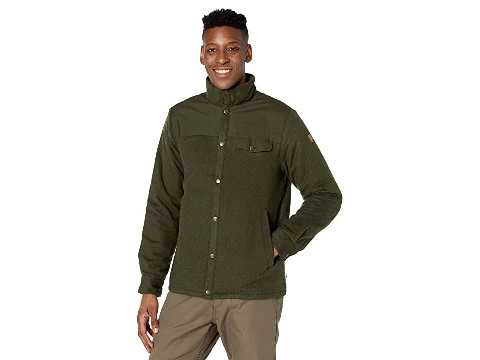 Men's Wool Padded Jacket Deep Forest Large Y2695
