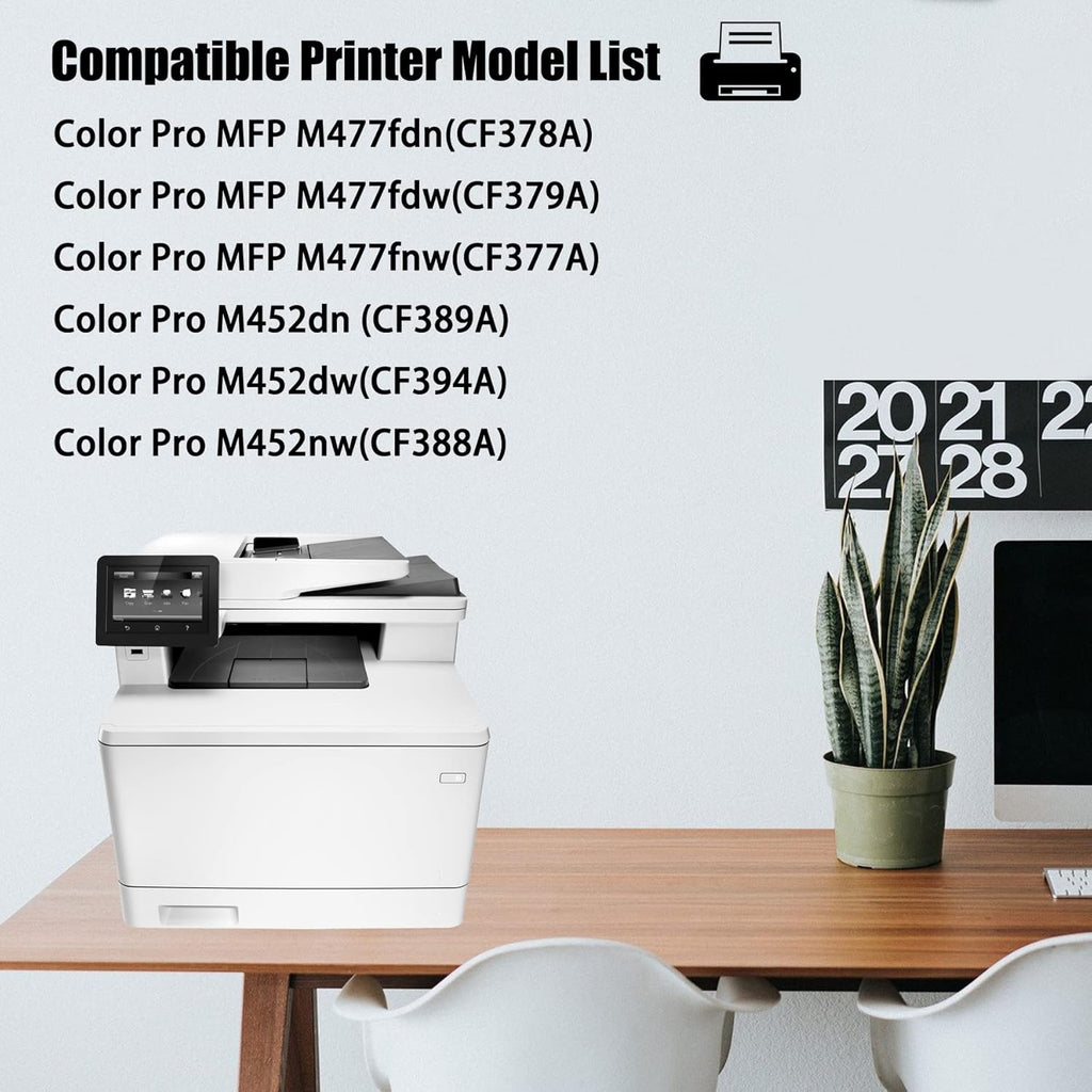 Compatible 410A Toner Cartridge Replacement Black Z6303