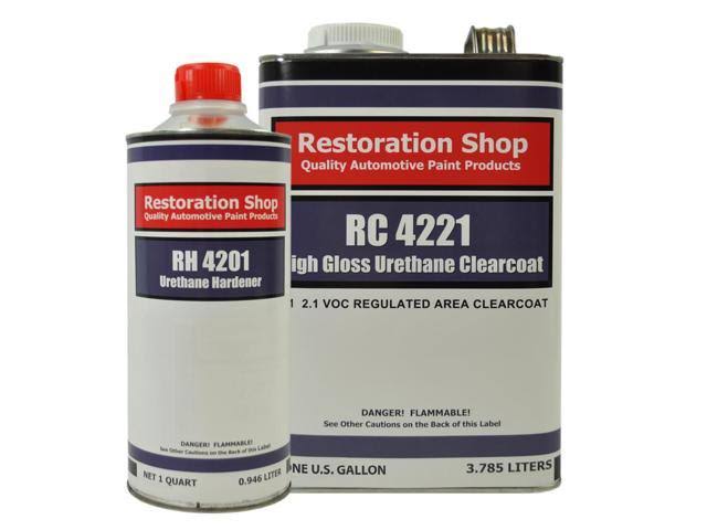 Gallon Low VOC Urethane Basecoat Clearcoat Car Auto Paint Kit N713