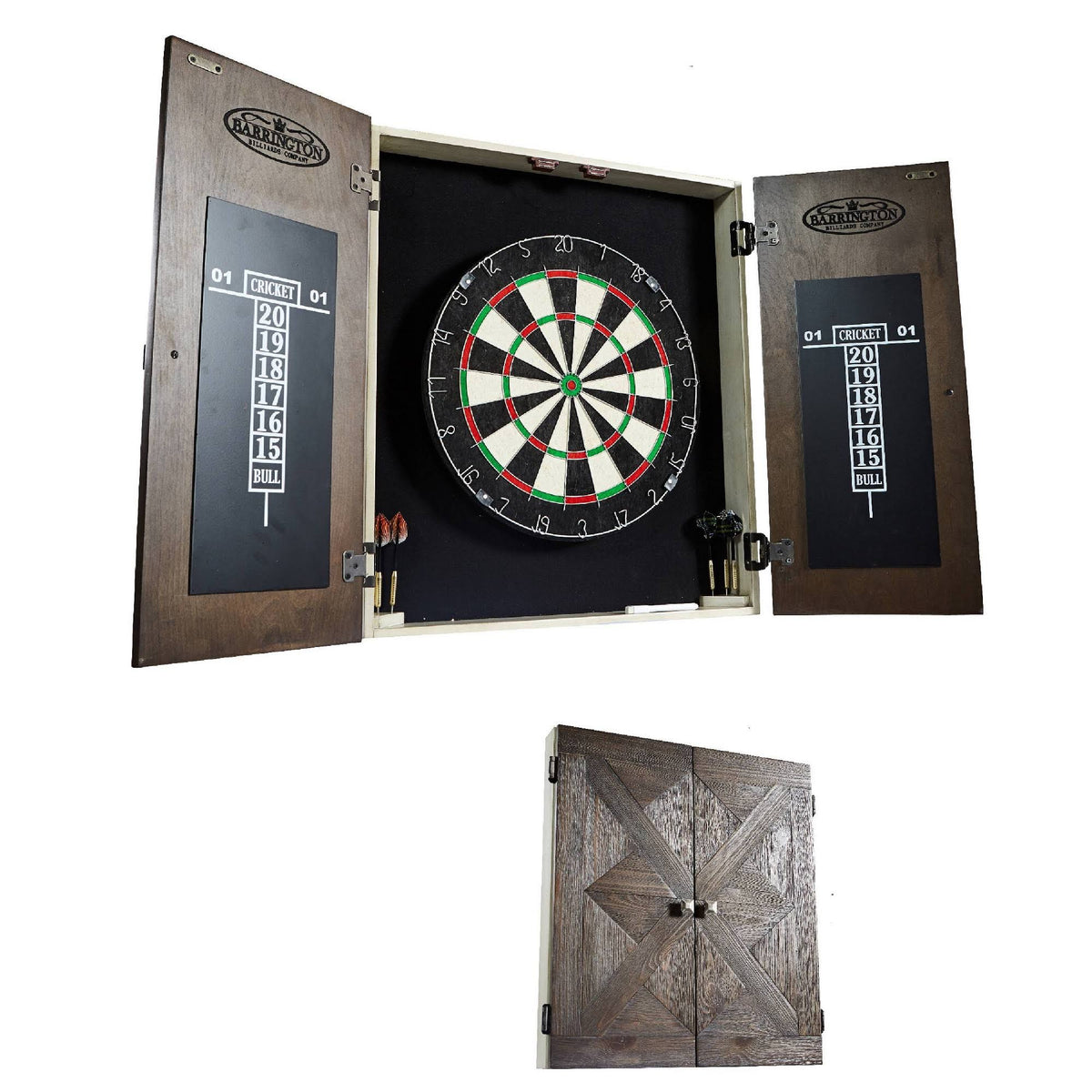 Bristle Dartboard & Cabinet Set K95587