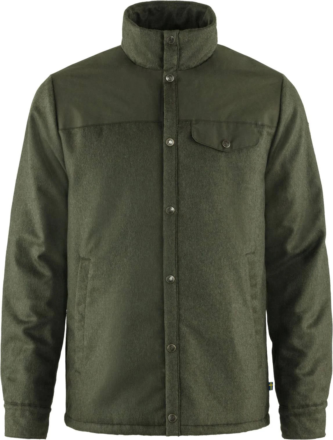 Men's Wool Padded Jacket Deep Forest Large Y2695