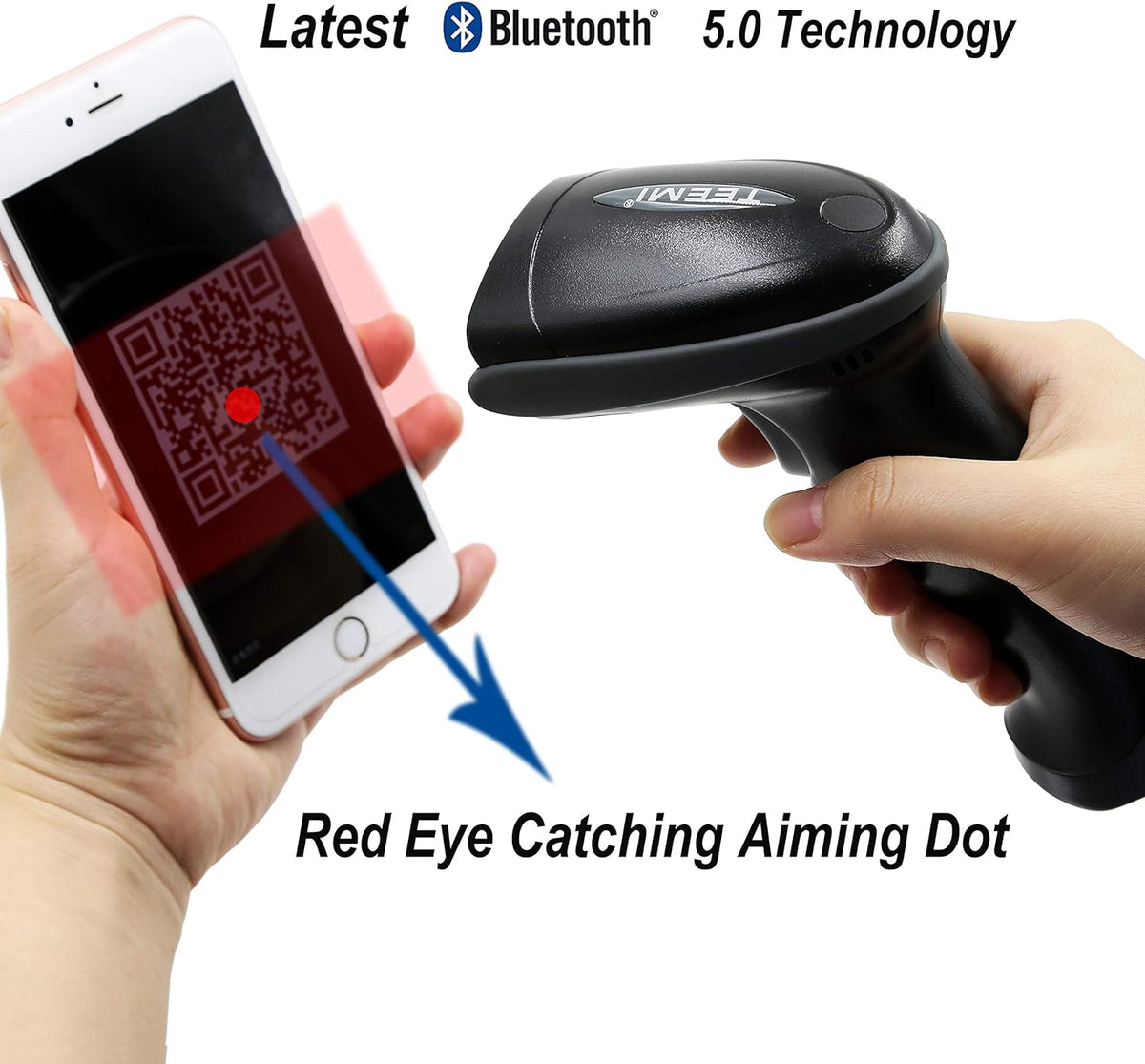Bluetooth Barcode Scanner with USB Cradle R5596
