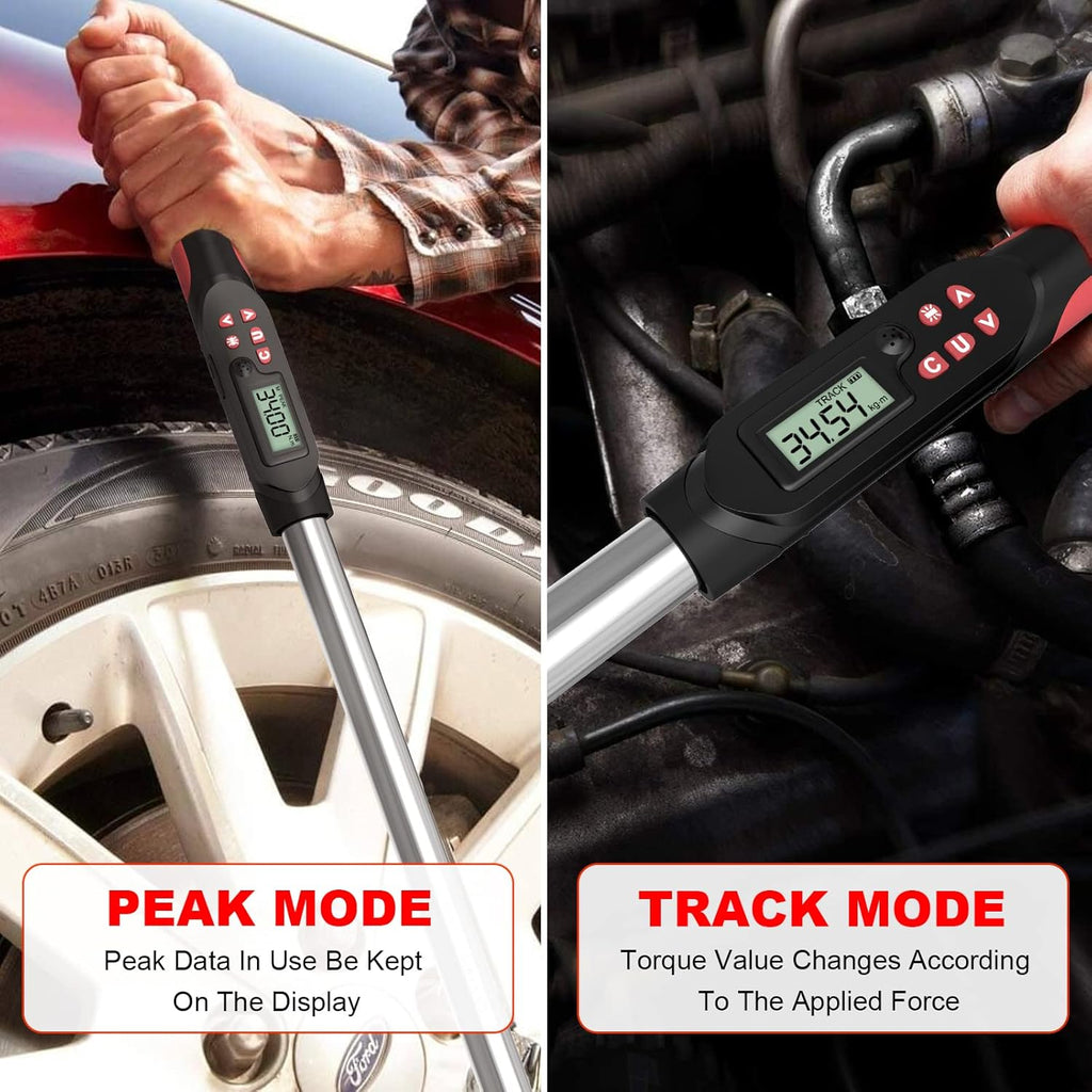 1/2-Inch Drive Digital Torque Wrench Set U821