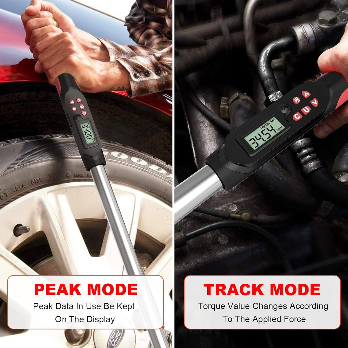 1/2-Inch Drive Digital Torque Wrench Set U821