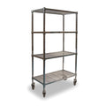 4 Shelf Wire Cart J34760