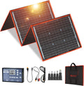 160 Watt 18 Volts Portable Solar Panel Kit Monocrystalline 2 USB Outputs F649118