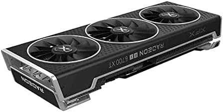 Black AMD Radeon RX 6700 XT 12GB GDDR6 Graphics Card F361
