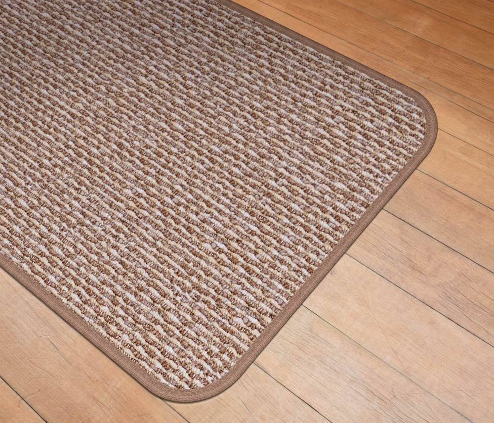 Praline Brown Skid-Resistant Carpet Runner C145733