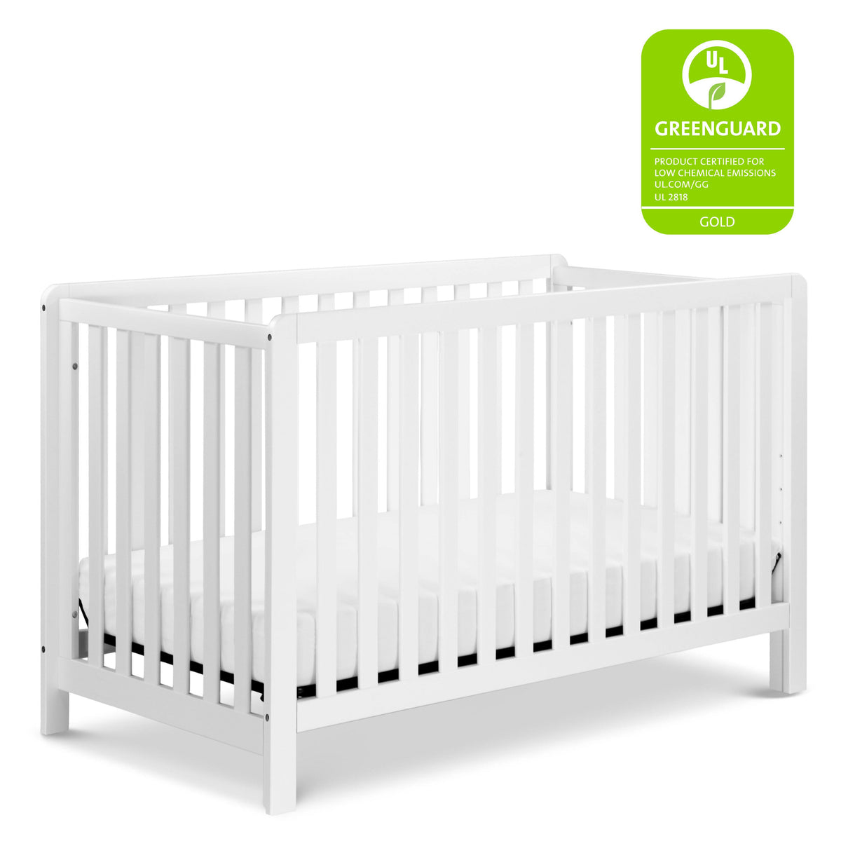 White 4-in-1 Convertible Crib N79942