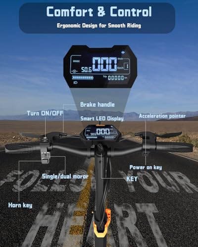 Electric Scooter, Foldable Off Road E-Scooter A481879