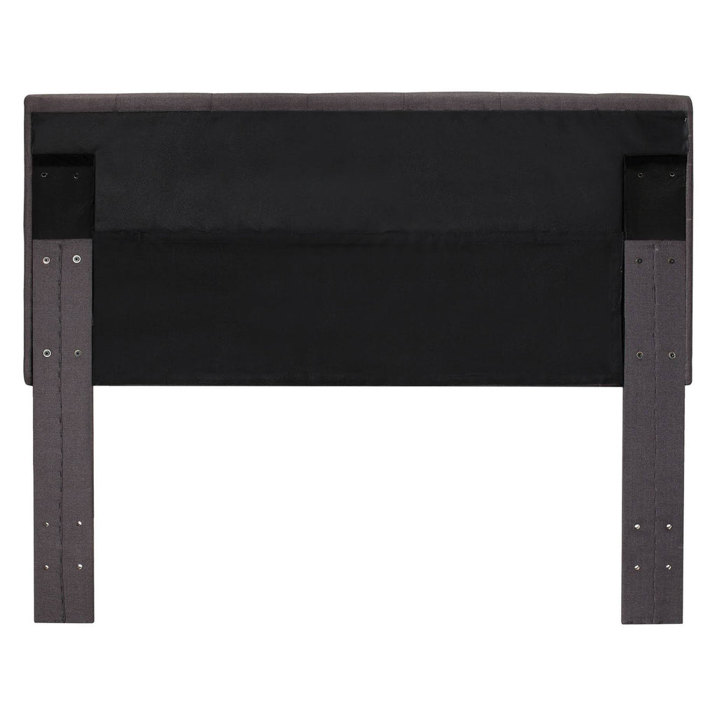 Gray Upholstered Full/Queen Headboard P96760
