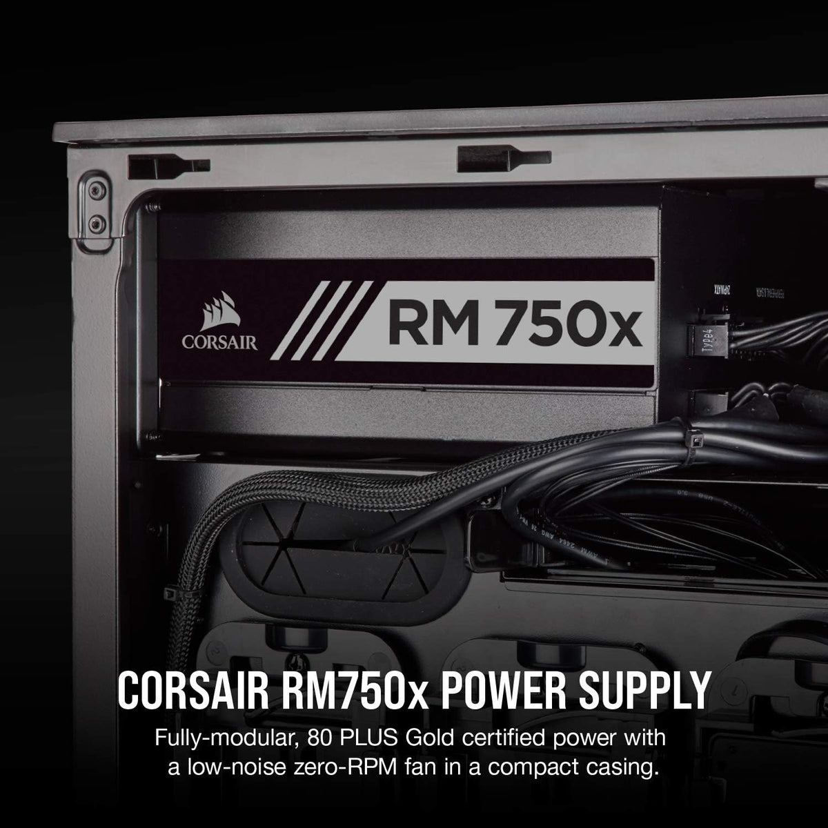 750 Watt 80+ Gold Fully Modular Power Supply H297689
