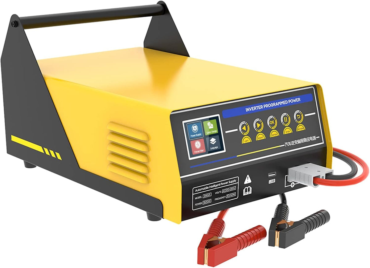 12/24V Car Battery Charger Jump Starter with LCD Display F408