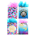 Large Mermaid Party Gift Bags - Case of 120 F279
