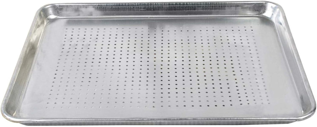 18 x 26 inch Perforated Aluminum Sheet Pan 12 Pack T6092