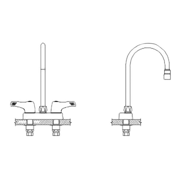 Commercial Deckmount B5845
