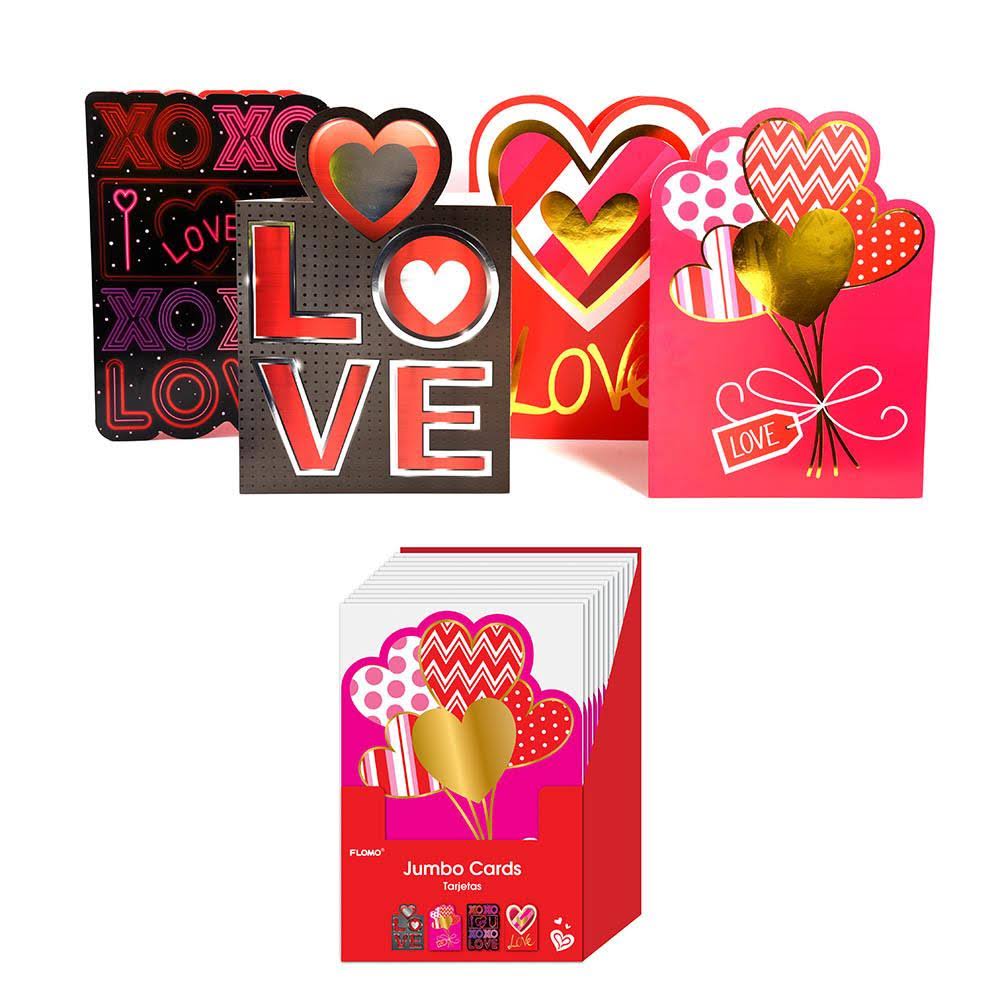Valentine Greeting Cards with Envelopes - Case of 48 Z88828