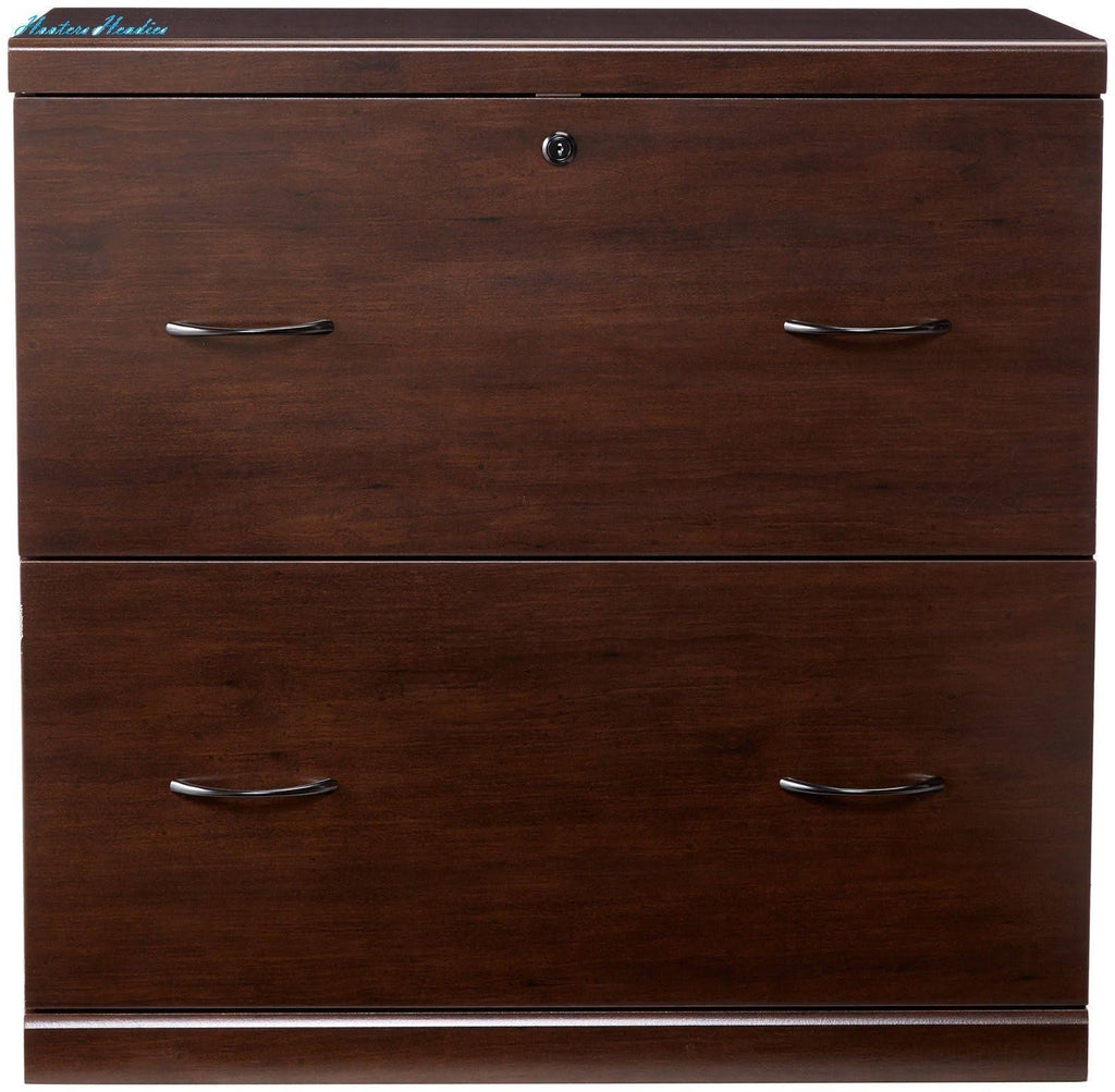 Espresso 2 Drawer Lateral Filing Cabinet B94670
