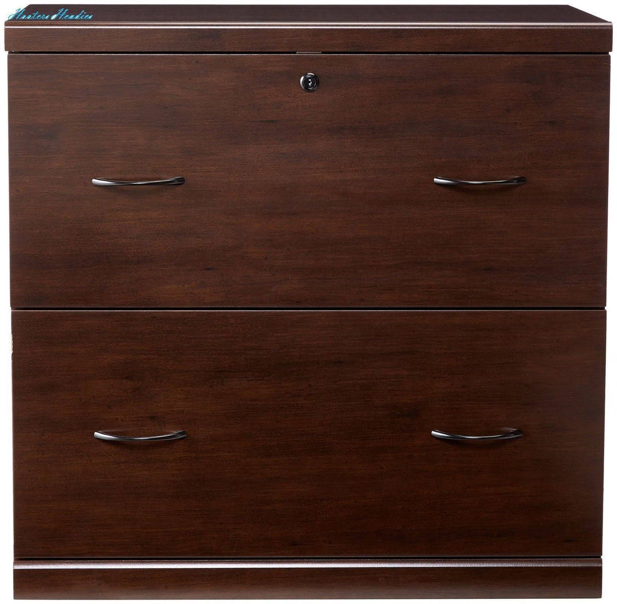 Espresso 2 Drawer Lateral Filing Cabinet B94670