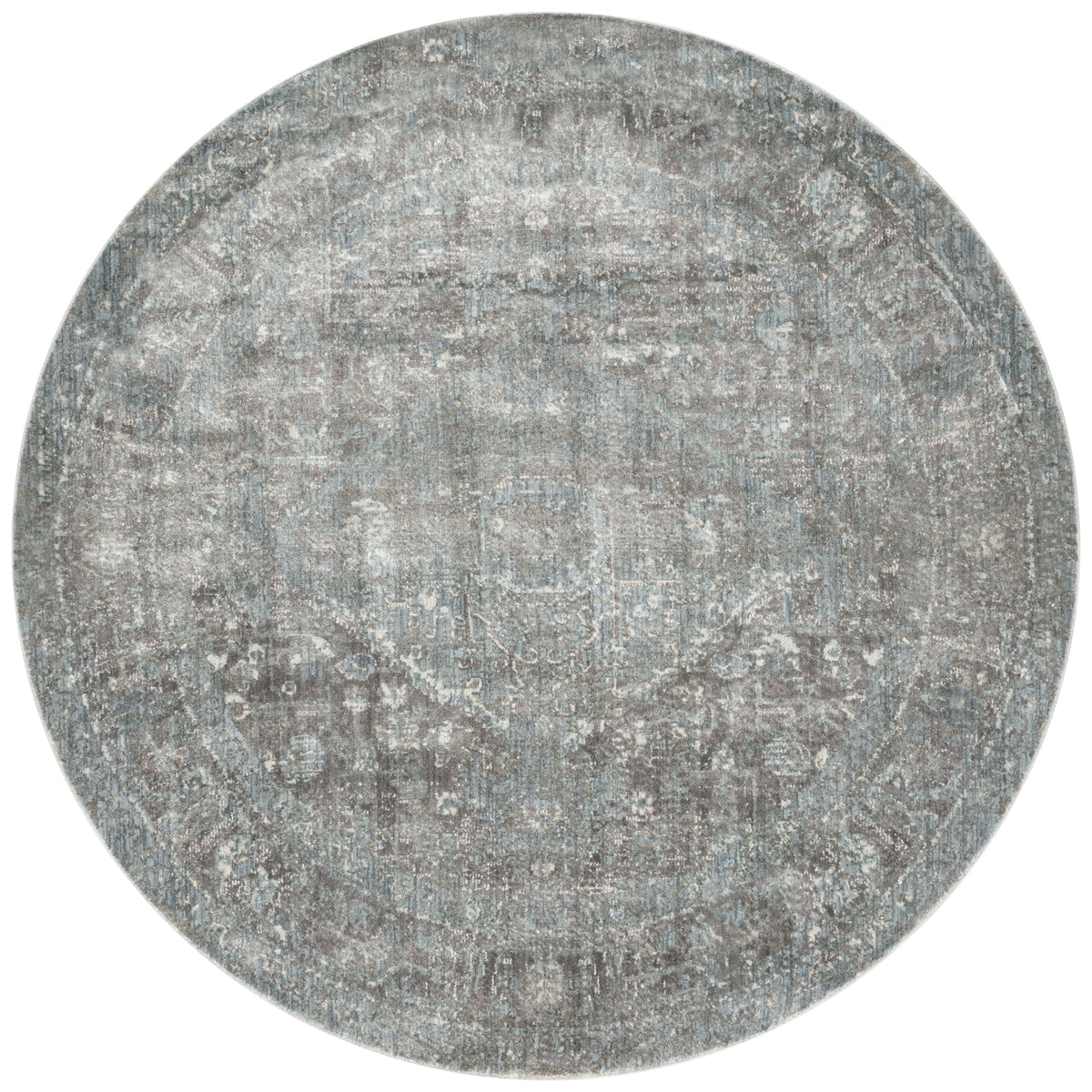Stone Blue 9'6 x 9'6 Rug S5259