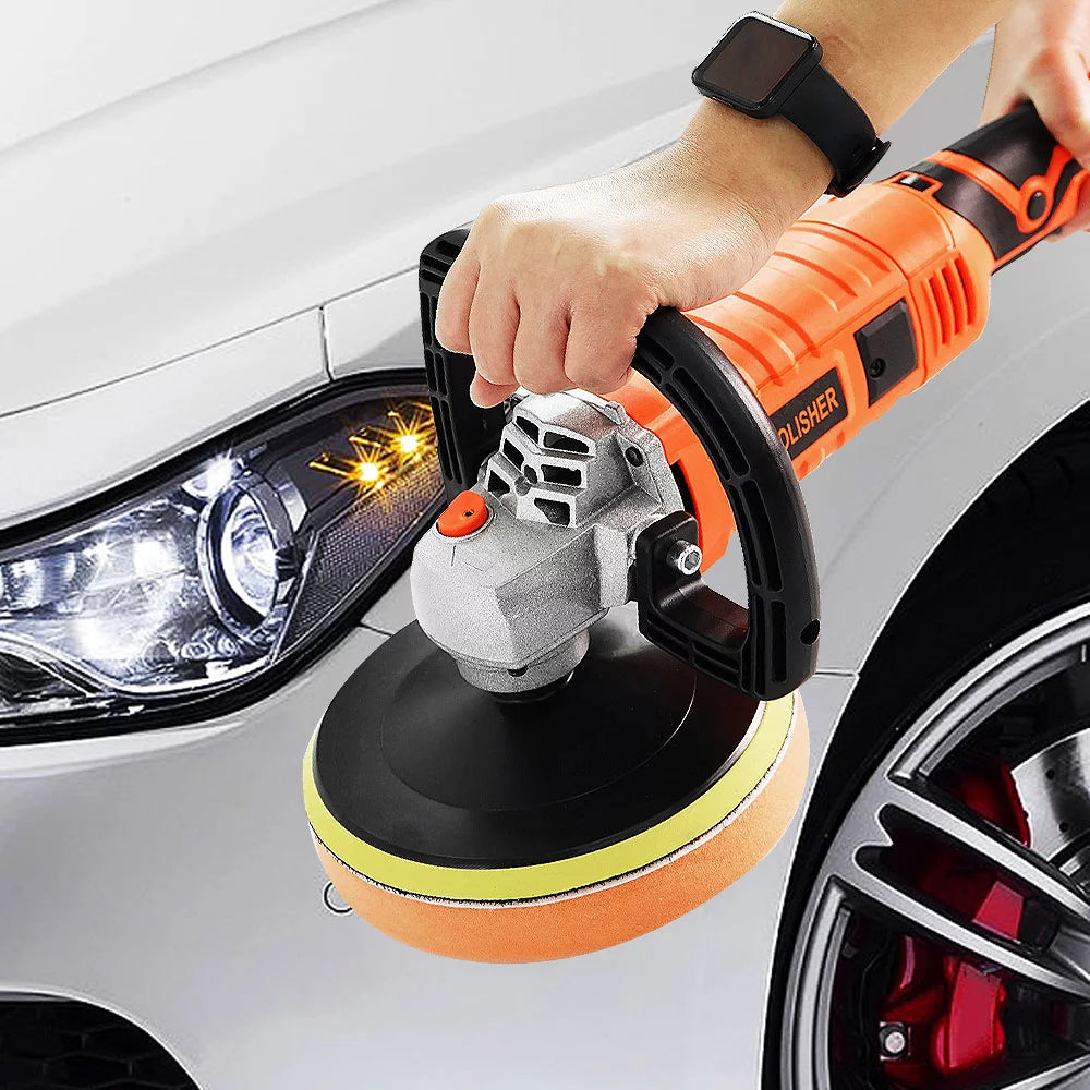 1580W Variable Speed Dual Action Random Orbital Buffer Polisher D436952