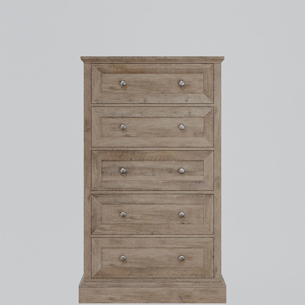5 Drawer Wood Dresser W52717