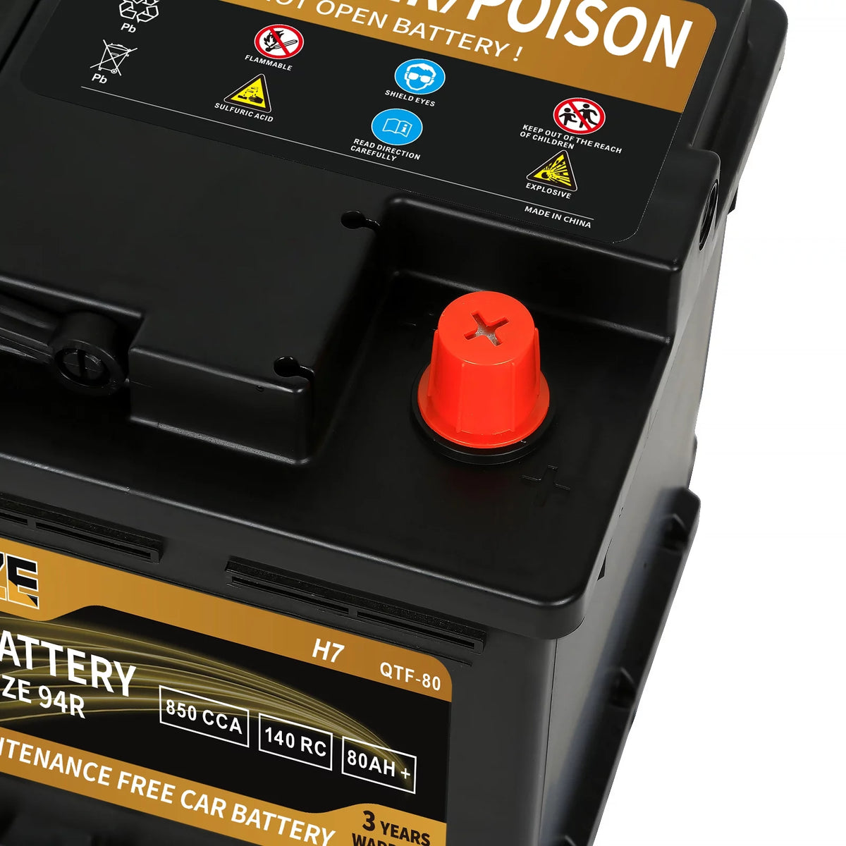 12v 70ah H6 Automotive Battery P97711