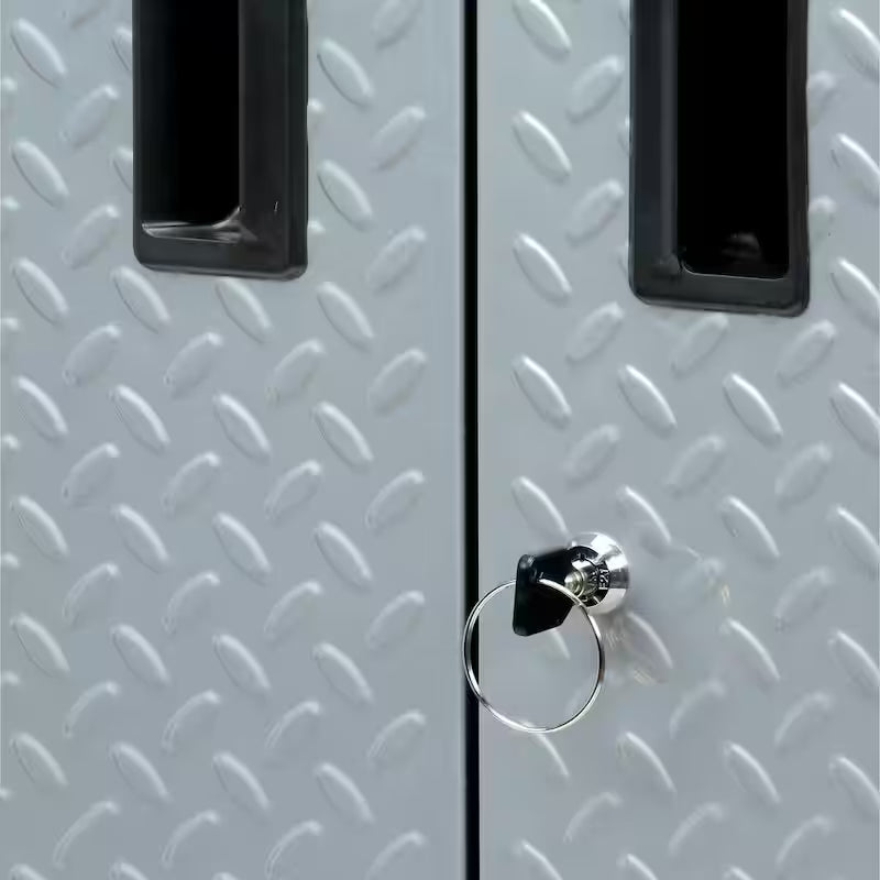 Steel Freestanding Garage Cabinet 36 in. W x 72 in. H x 18 in. D I537550
