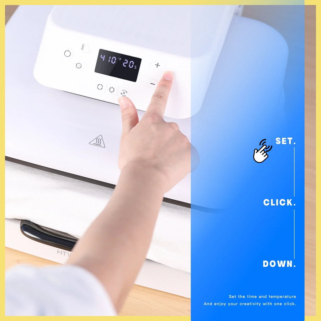 1500W 15x15 White Auto Heat Press Machine A7364