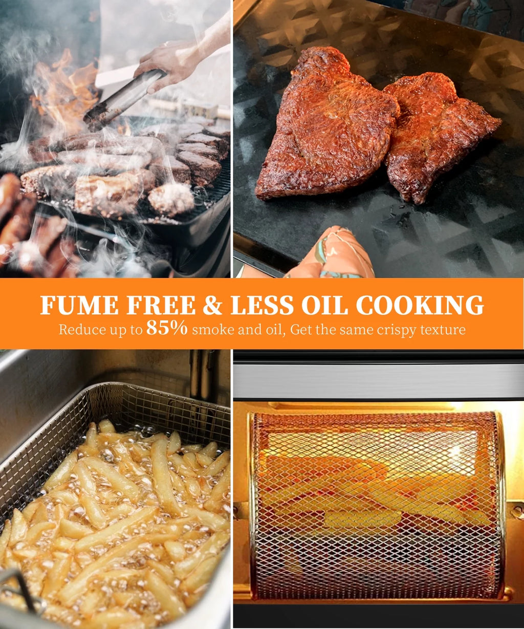 20 Quart 1800W Air Fryer Oven Combo P76864
