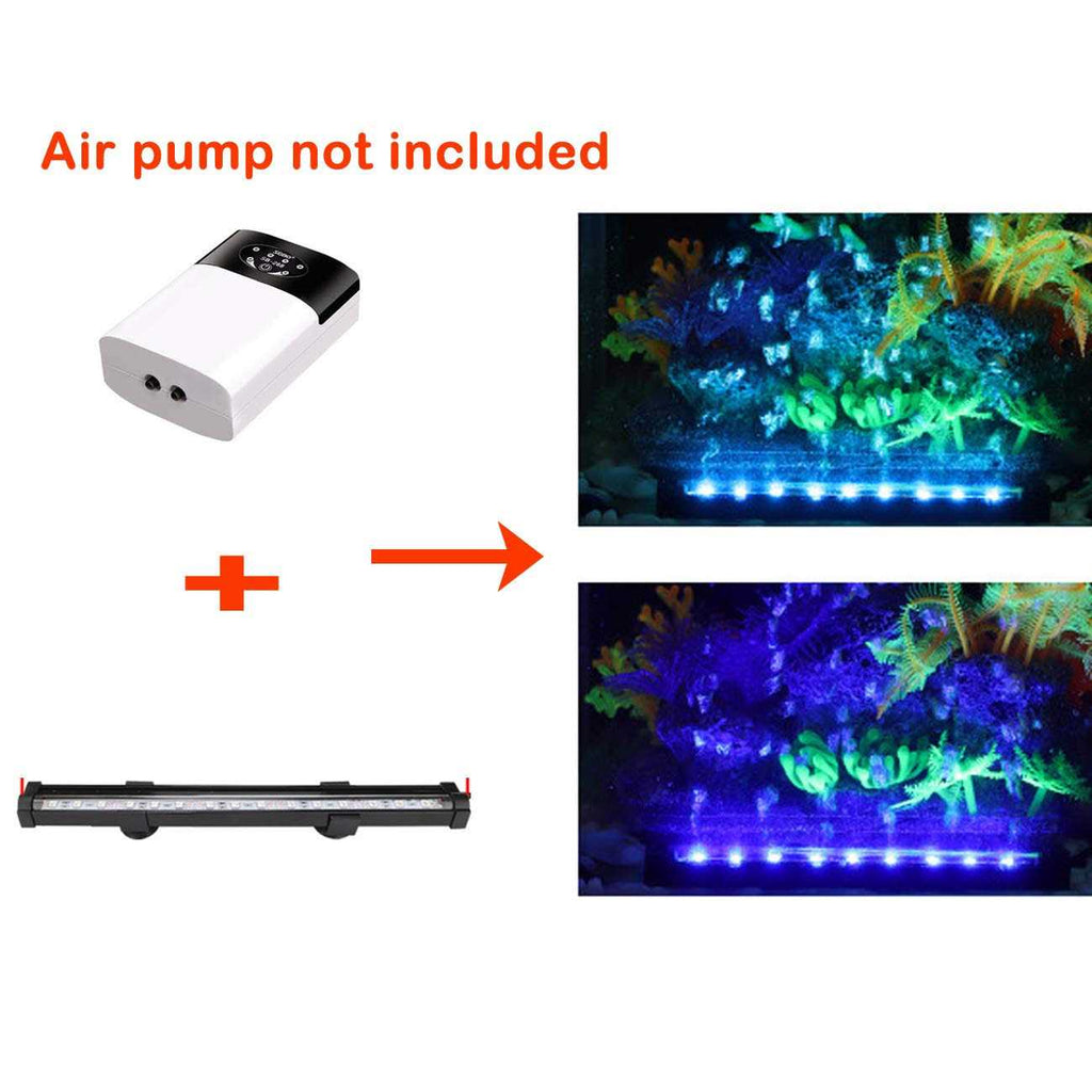 RGB LED Aquarium Bubble Light with 16 Colors 4 Modes G844