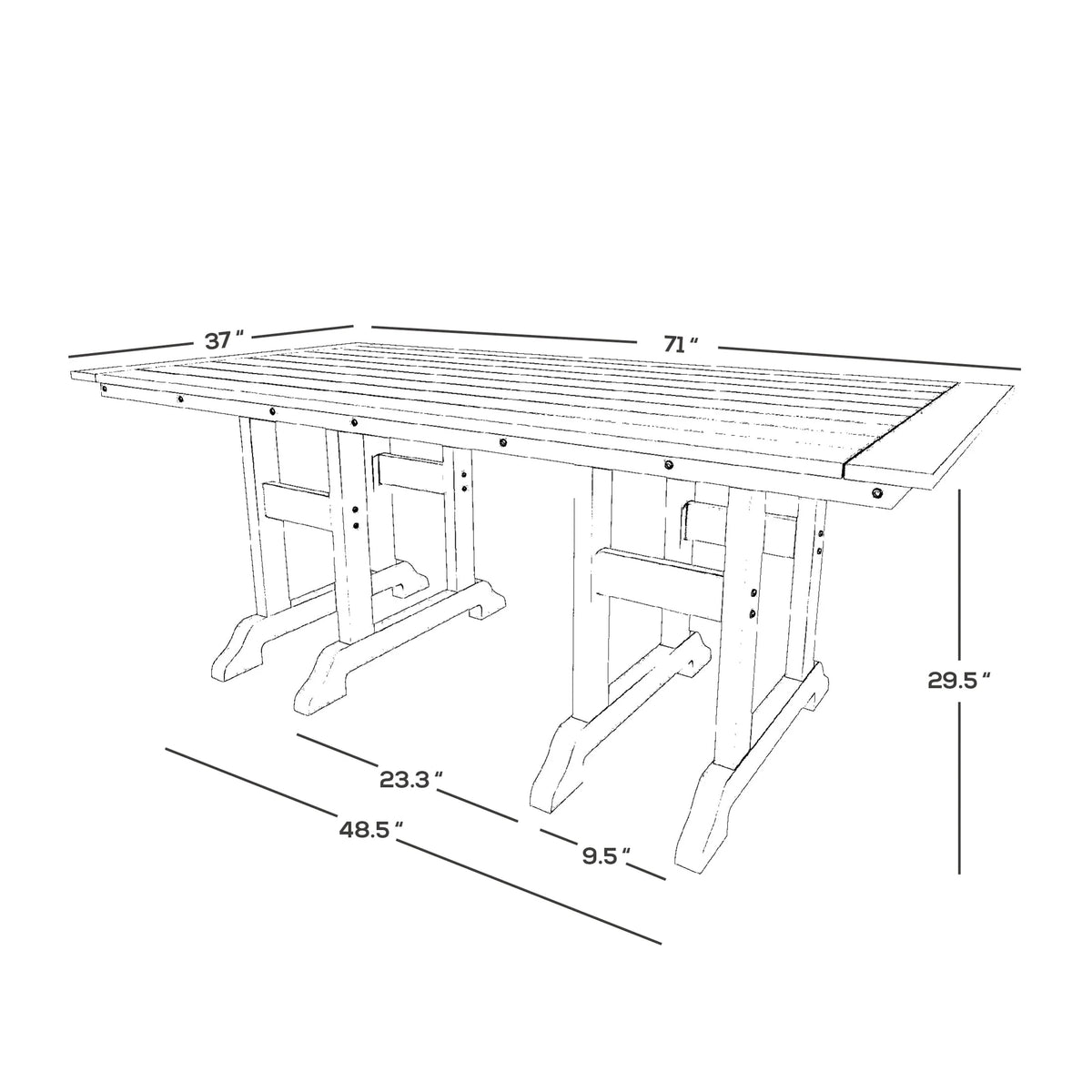 7-Piece All Weather Outdoor Dining Set with Armchairs J492