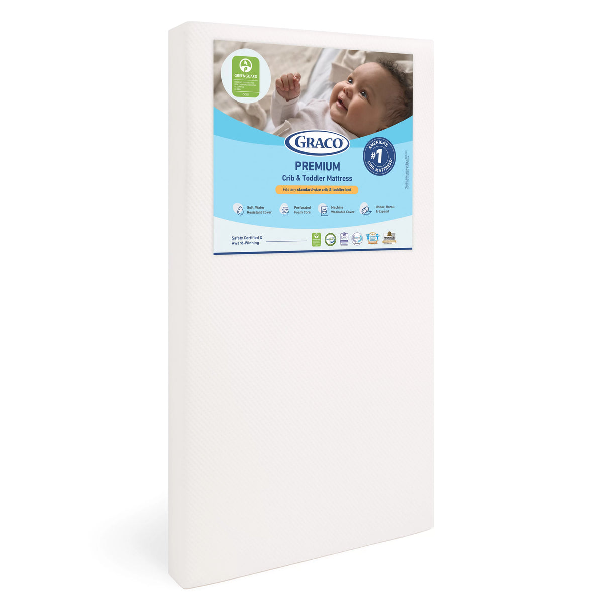Premium Foam Crib & Toddler Mattress R3977