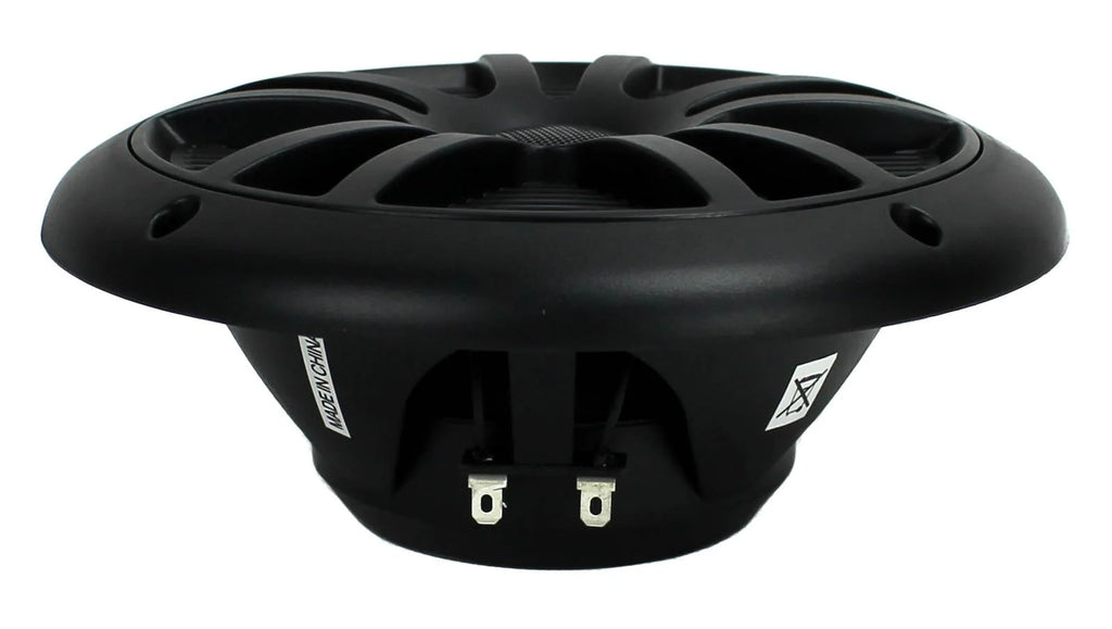 6.5 Inch Black Marine Audio Speakers (6 Pack) J296