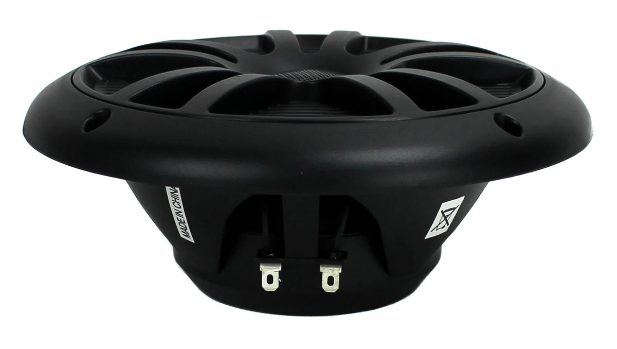 6.5 Inch Black Marine Audio Speakers (6 Pack) J296